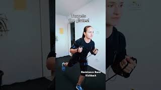 Benefits of Resistance Band Kickback resistanceband kickback emstraining emsworkout balance [upl. by Sumerlin779]