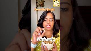 Paneer phool benefits for Diabetes diabetes ayurvedicherbs shortsfeed youtubeshorts [upl. by Tteltrab]