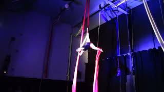 Aerial Silks Live Performance to a song I wrote [upl. by Bridie260]