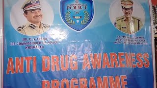 DCP South East Zone Anti Drug Awareness Program Bandlaguda Div ChandrayanGutta South East Zone [upl. by Spense]