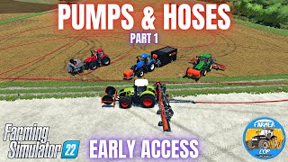 PUMPS amp HOSES DLC  EARLY ACCESS  Farming Simulator 22 [upl. by Nebeur]