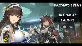 Girls Frontline 2 Exilium  Daiyan Event OST Bloom as I Adore [upl. by Ori]