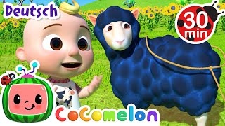 Das schwarze Schaf  CoComelon  JJs Animal Time Deutsch  Cartoons und Kinderlieder [upl. by Jonie]