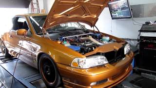 1998 Volvo C70 T5 with GT3076R Turbo Dyno At Tobz [upl. by Varuag]