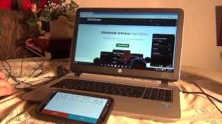 Setting Up A Brand New HP Laptop For The First Time August 2015 Part 2 [upl. by Kra]