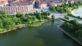 Drone Flight Christianshavn Copenhagen [upl. by Brendon]