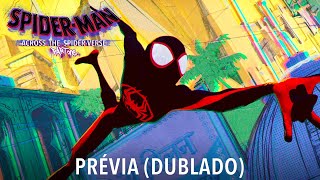 HomemAranha Através do Aranhaverso  Prévia DUBLADO  Em breve nos cinemas [upl. by Adnirim]