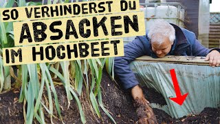 Erde im Hochbeet sackt ab 2 Methoden wie du das verhindern kannst [upl. by Nooj]