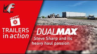 Faymonville DualMAX Steve Sharp and its heavy haul passion [upl. by Sinnaoi]