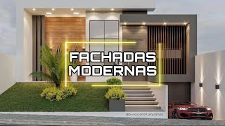 30 FACHADAS DE CASAS MODERNAS  TENDÊNCIA 2022 DE FACHADAS CONTEMPORÂNEAS  DICAS E IDEIAS [upl. by Aimak]