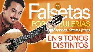 11 FALSETAS por BULERÍAS en 9 Tonalidades  PDF [upl. by Trumaine]