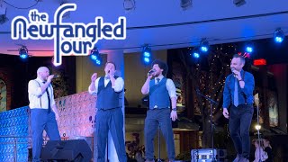 Newfangled Four Barbershop Quartet  Downtown Disney District  Disneyland Resort  4K [upl. by Ellenwad]