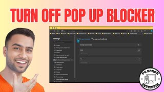 How to Turn Off Pop Up Blocker on Microsoft Edge  Instantly [upl. by Kathlin397]