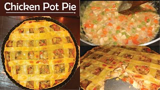 Easy Chicken Pot Pie Recipe 🥧  Creamy Comforting amp Delicious  Homemade Chicken Pot Pie [upl. by Hoxie]