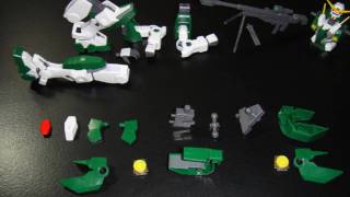 Building the HG GN Arms TypeD  Gundam Dynames Bring Your Own Music [upl. by Auhsohey]