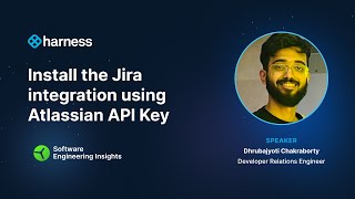 Install the Jira integration using Atlassian API Key  Harness Software Engineering Insights [upl. by Wirth]