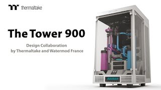 Thermaltake The Tower 900 EATX Vertical Super Tower Chassis Product Animation [upl. by Chavez]