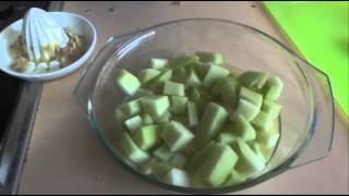 How to Cook a Choko  Chayote with Lemon Juice so it Tastes Like Cooked Apples [upl. by Aronson]