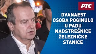 Dvanaest osoba poginulo u padu nadstrešnice Železničke stanice strahuje se da ima još žrtava [upl. by Kenwrick]