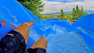 Crazy Rafting Water Slide at Alpamare Switzerland [upl. by Marve410]