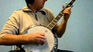 How to play thunderstruck on 5string banjo [upl. by Adivad]