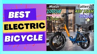 Ridstar E Bike 1000W 48V15AH Battery 20inch Fat Tire Adult Electric [upl. by Notliw]