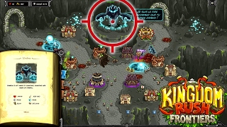 Emberspike Depths  Boss  Umbra  Kingdom Rush Frontiers Campaign [upl. by Ansela]