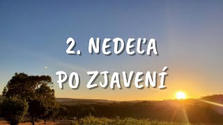 2 nedeľa po Zjavení  14 1 2023 [upl. by Amargo]