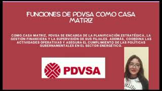 VideoExposición sobre PDVSA y sus filiales [upl. by Naened]