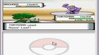 Pokemon Diamond  Battle vs Leader Maylene [upl. by Pavla]