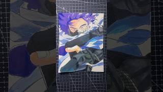 Drawing Shinso anime animedrawing shinso myheroacademia animeart [upl. by Esma]