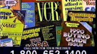 Consumer Reports Magazine commercial 1988 [upl. by Atilemrac886]