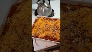 My first attempt at Beef Enchiladas Part 7 cookingathome beefcut food [upl. by Macgregor385]