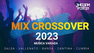 MÚSICA PARA DISCOTECA CROSSOVER 3 SALSA CUMBIA VALLENATO DESPECHO MIX CROSSOVER 2023 [upl. by Nashoma]