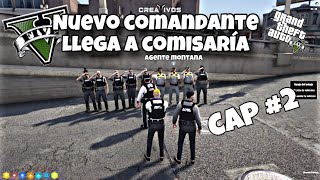 Nuevo Comandante En Comisaría Petan Gruyon GTA V RP 2 [upl. by Nycila986]