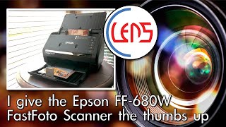 I give the Epson FF680W FastFoto Scanner the thumbs up [upl. by Siver]