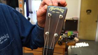 Dick Boak on historic Martin tenor guitars part 1 of 2 [upl. by Nilson]