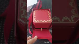 Unboxing Cartiers Juste Un Clou ring nailring cartier justeunclou luxury [upl. by Nitaj]