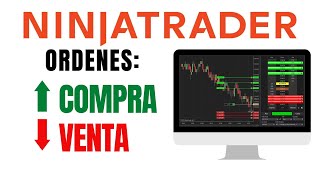 👉Cómo poner ORDENES en NINJATRADER 8 ✅Tutorial de Compras y Ventas [upl. by Anehs]