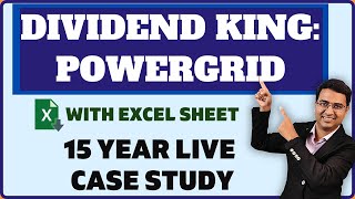 Case study of Dividend investing  Powergrid dividend latest  Passive income [upl. by Alliuqahs837]