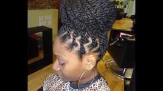 Marley Twists in a Beyonce Inspired High Bun [upl. by Airal]