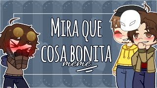 Mira que cosa bonita  Masky x Hoodie x Ticci Toby  Gacha Club  meme  corto [upl. by Caldwell]