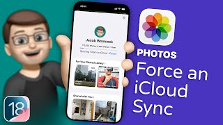 How to Quickly Sync Your Photo Library with iCloud in iOS 18 [upl. by Bohlen196]