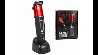 How to Chang Kemei Trimmer Battery km 1008  KM1008 Kemei Original Beard Trimmer  IDEAS [upl. by Cirred279]