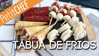 Tábua de Frios carnes frias com queijo [upl. by Obrien307]