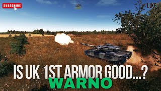 Is the UK 1st Armor actually good  WARNO Gameplay [upl. by Glynnis]