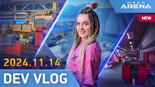 Mech Arena  Dev Vlog 13  New Mechs Weapons FFA Maps [upl. by Hannala]