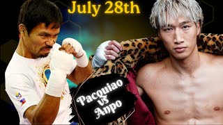 Manny Pacquiao vs Rukiya Anpo Fight Prediction [upl. by Eisenhart918]