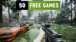 Exploring 50 BEST Free Steam Games [upl. by Nira]