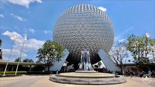 Low Crowds at EPCOT Before Memorial Day Weekend  My Experience in 4K  Walt Disney World May 2021 [upl. by Faunia877]